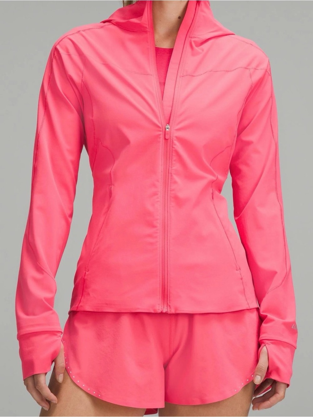 Lululemon NWT Mist Over Windbreaker Glaze Pink Size 6 Water-Repellent Jacket